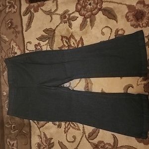 Express Flare Super High Rise jeans 16P with Side Closure & Zipper-Dark Wash